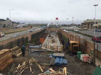 proyecto acceso desnivelado mall plaza el trebol